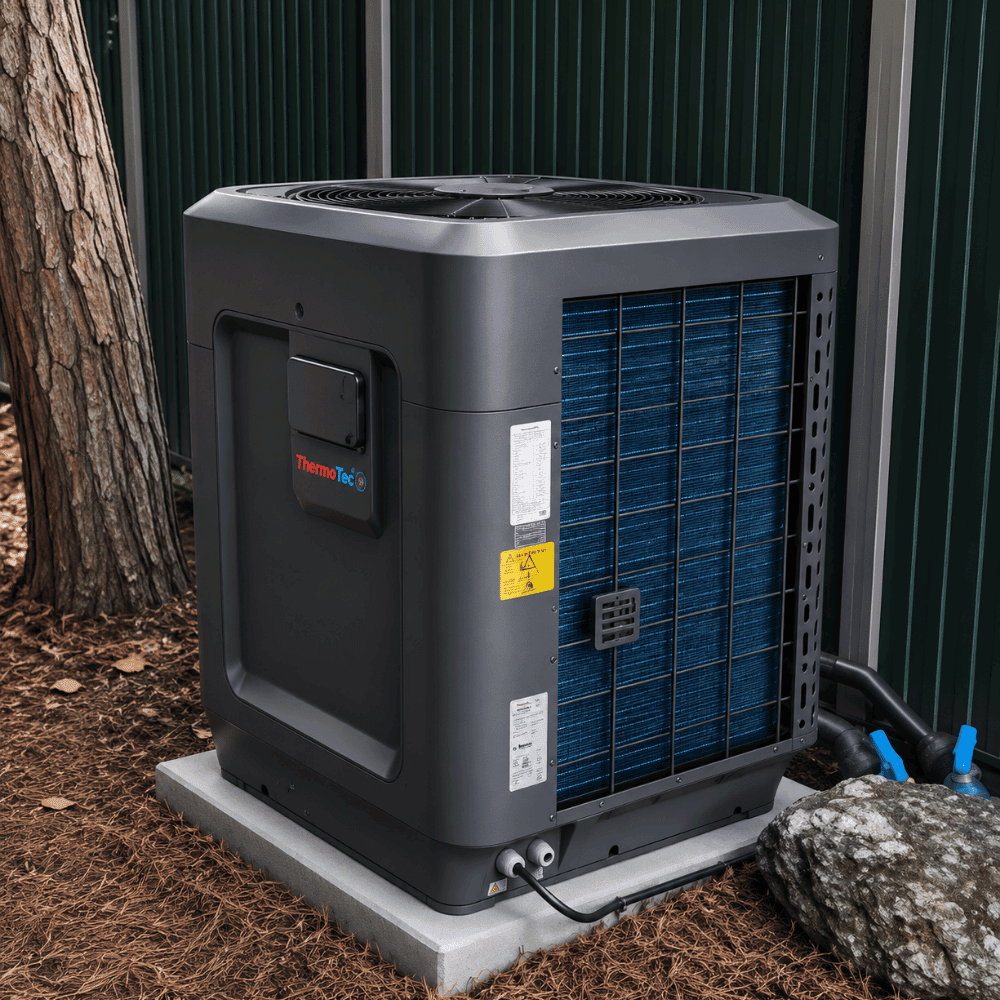 Thermotec Inverter Pro Vertical Heat Pumps Pool Heater with Wifi or Swimming Pools 29kw to 34kw 6