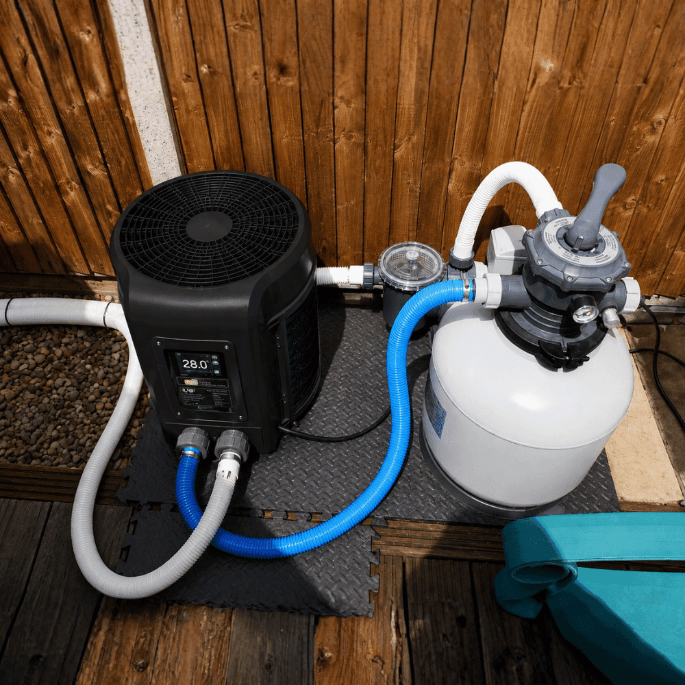 Sunspring Heat Pump 5kw to 12kw for Above Ground Swimming Pool Heater for Summer Use May to Sep 4