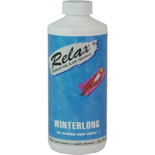 Relax Pool Winterlong Swimming Pool Algaecide 1ltr Bottle