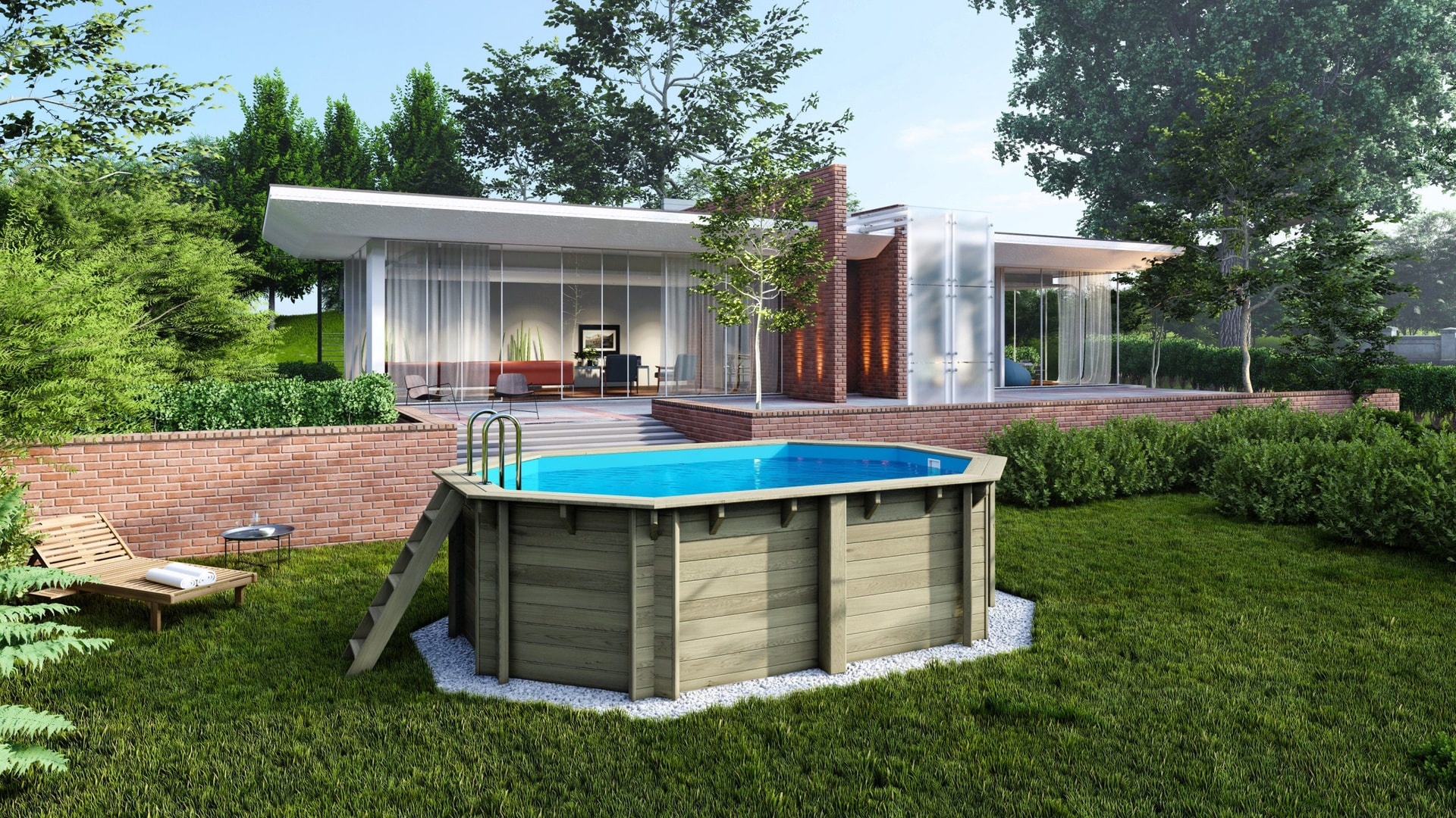 Tasman Plus Wooden pool