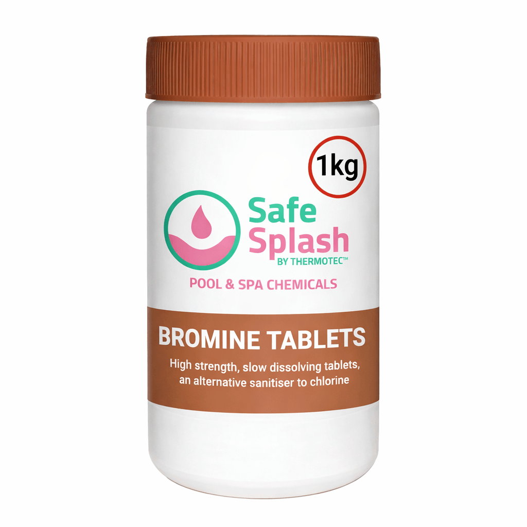 1kg Safe Splash Bromine Tabs