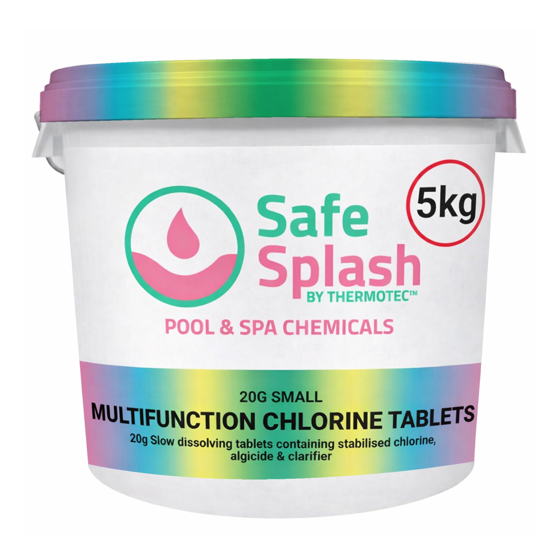 Safe Splash Multi Chlorine Small Tablets 5kg