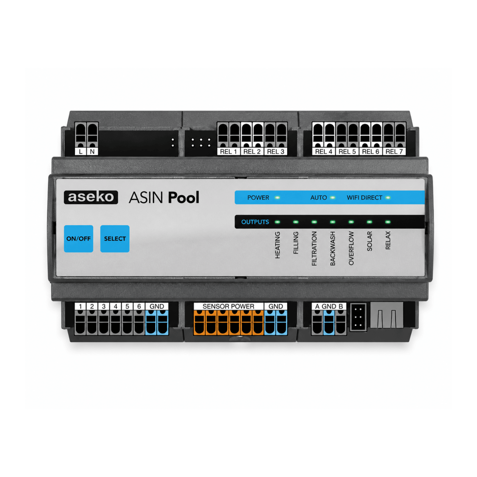 ASIN Pool Controller Internet Enabled allows you to remotely control ...
