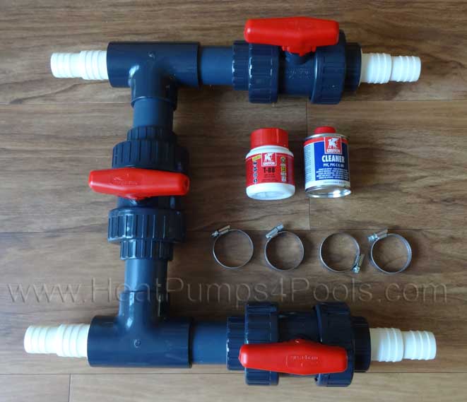 1.5"/50mm Bypass Kit for Above Ground Pools