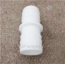 Hose connector 1.25" (32mm) to 1.25" (32mm)
