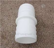 Hose connector 1.5" (38mm) to 1.5" (38mm)