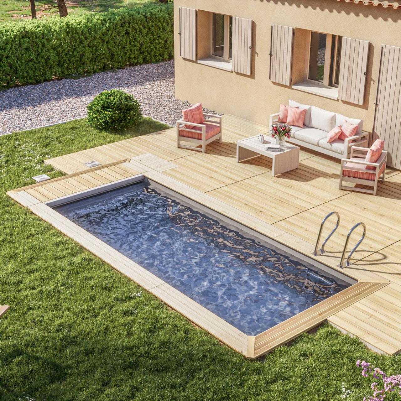 Urban Wooden Pool
