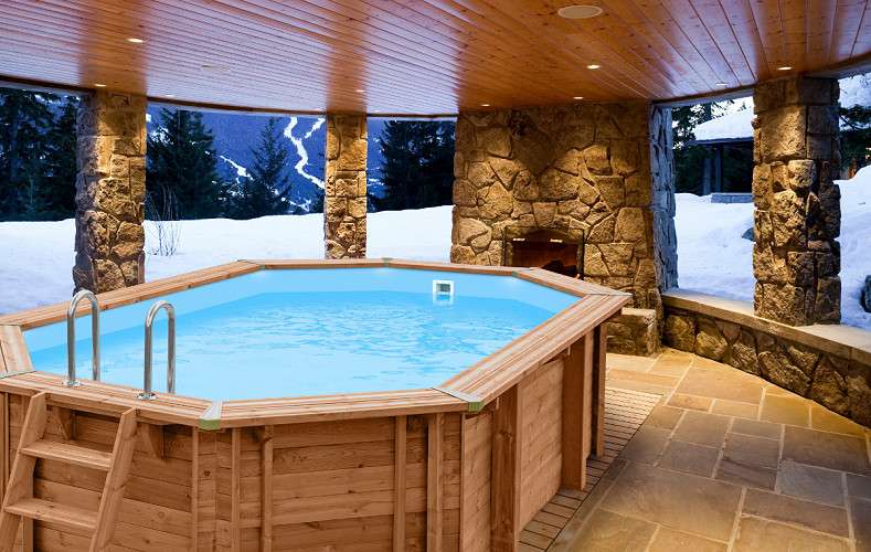 Blue Lagoon Wooden Pool