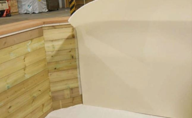 Foam and Felt Underlay for Wooden pools - Swimming Pools