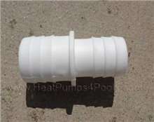 Hose connector 1.5" to 1.25" (32mm to 38mm) Flexi Hose Pipe Fitting for Swimming Pool Installations