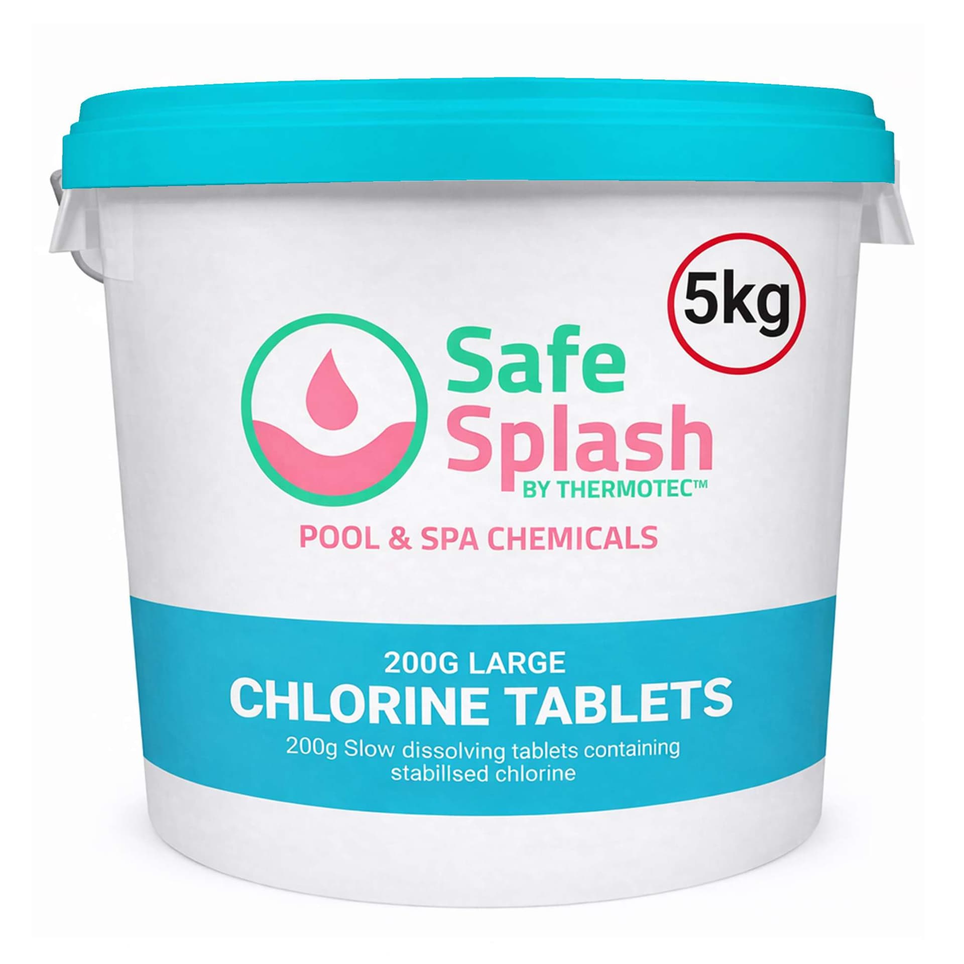 Safe Splash Chlorine Tablets Large 5kg