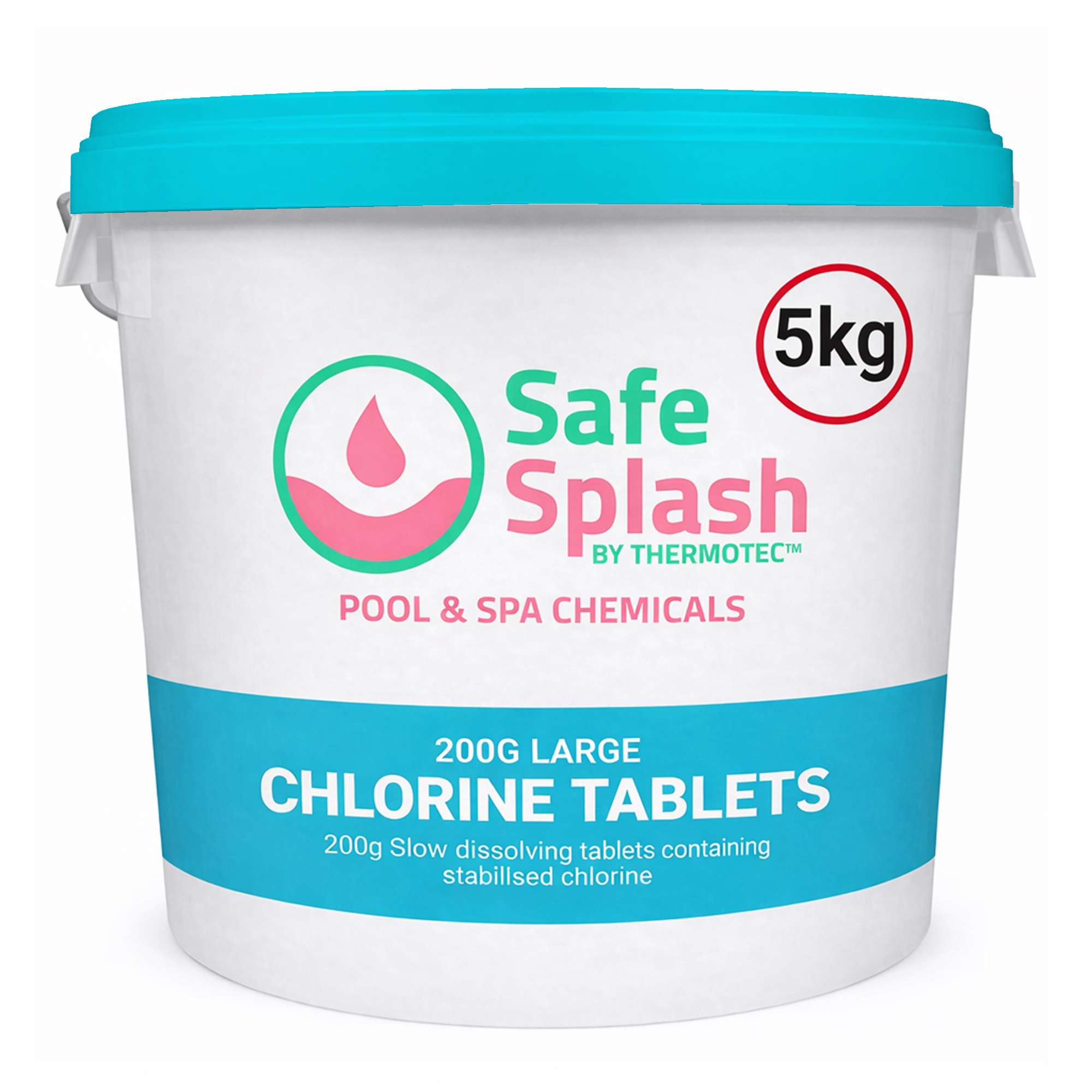 Safe Splash Chlorine Tablets Large 5kg
