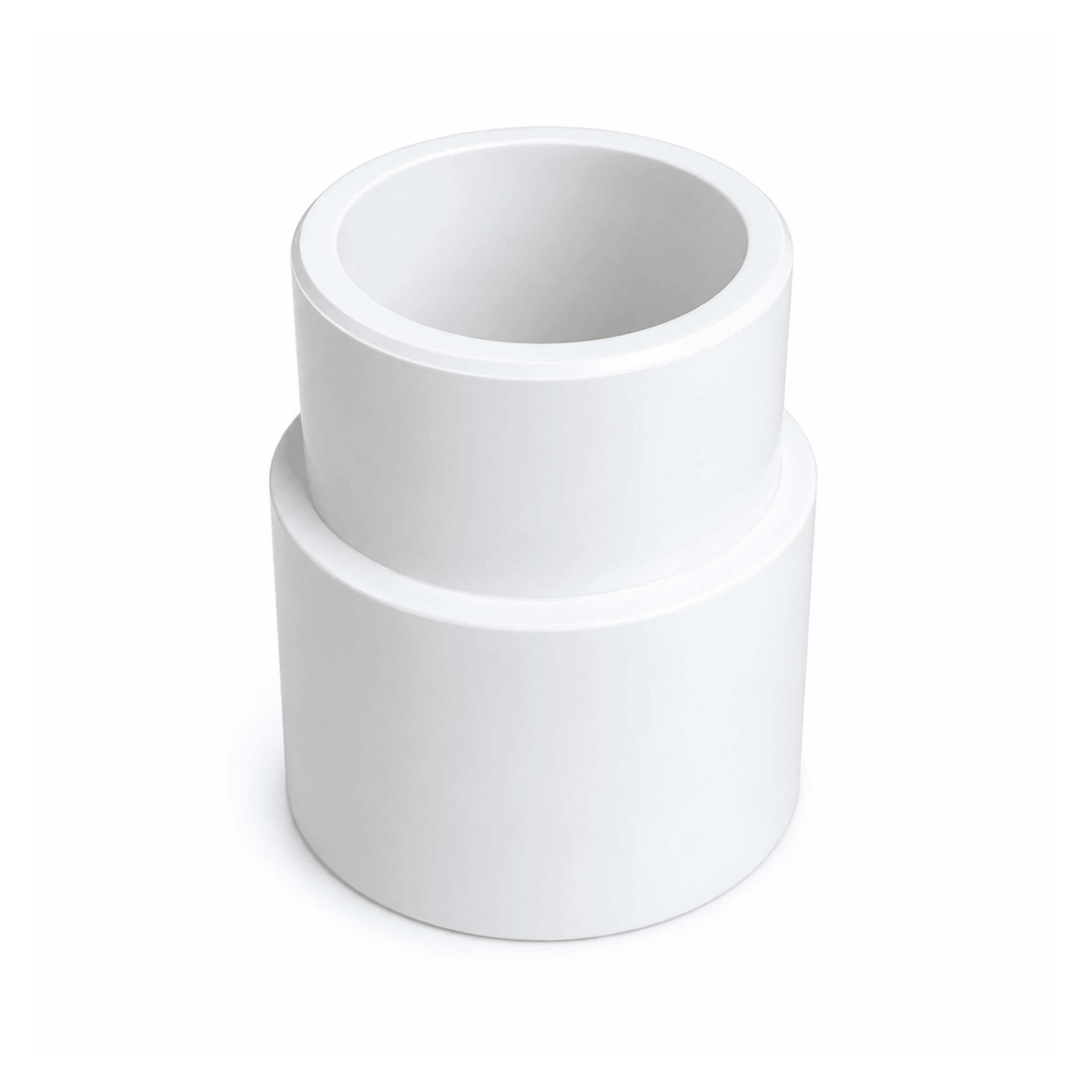 50mm to 1.5" Adaptor Solid Plastic for installation of Heat Pumps and Swimming Pools