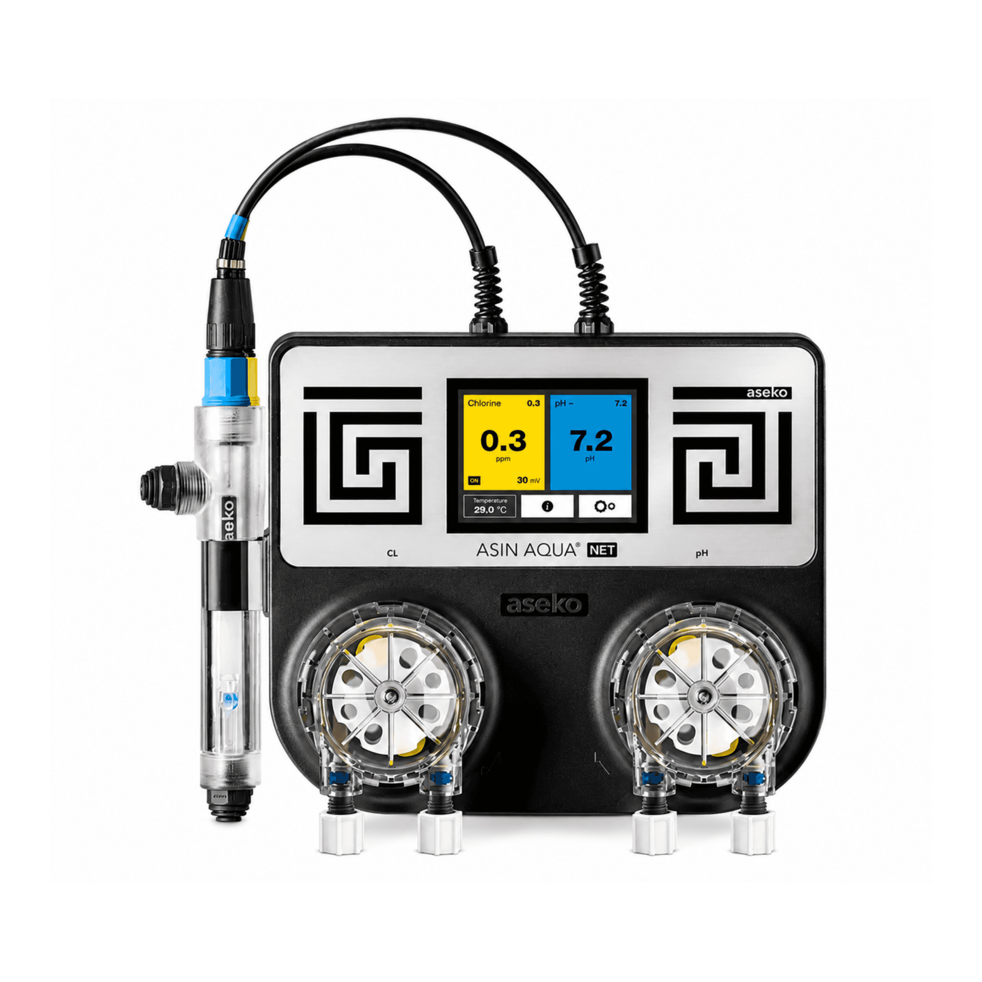 ASIN Aqua Chlorine & PH Automatic Pool Dosing System