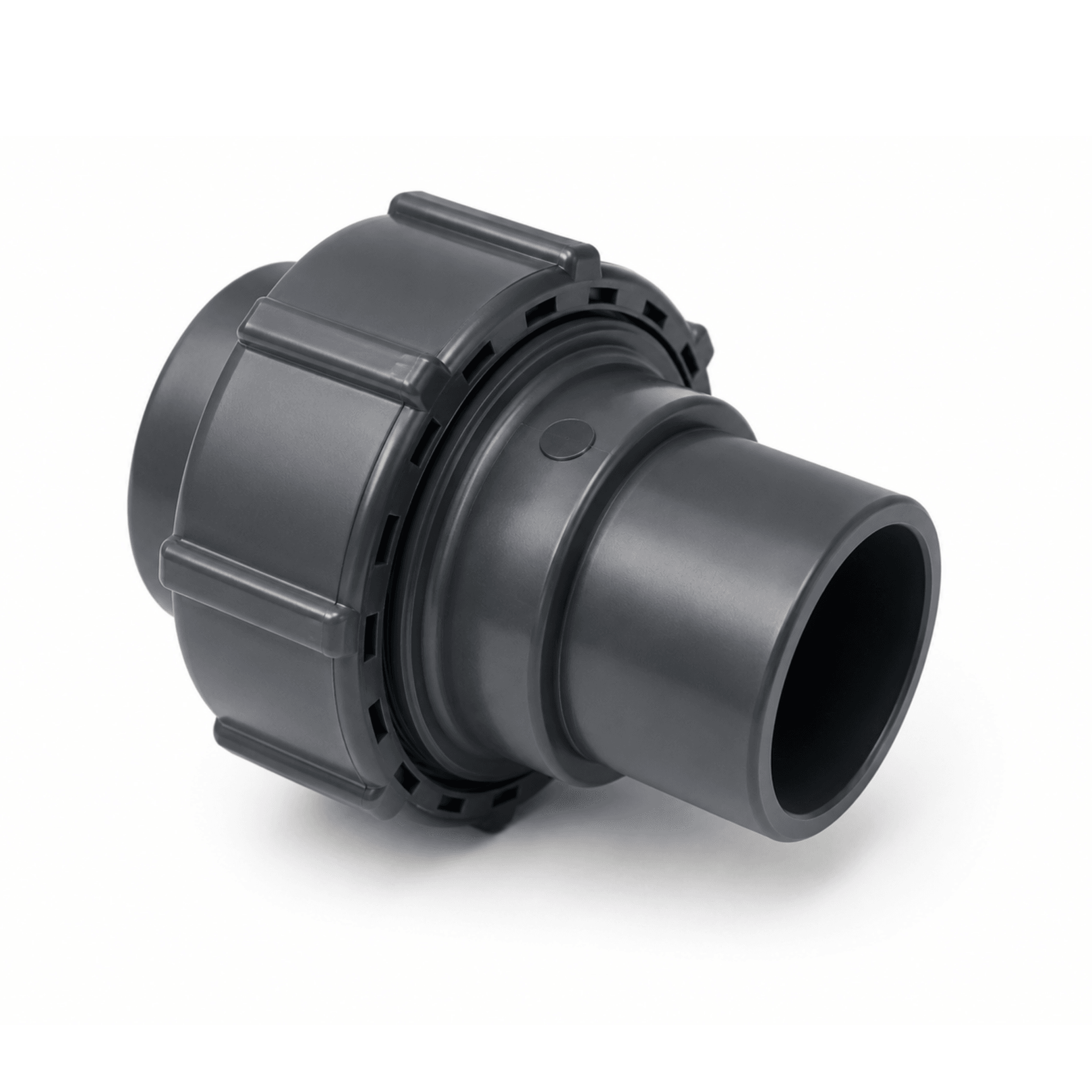Flexifit Pipe System Compression Fittings to connect 50mm Semi Rigid Hose to 1.5" Solid Pipe (Male)