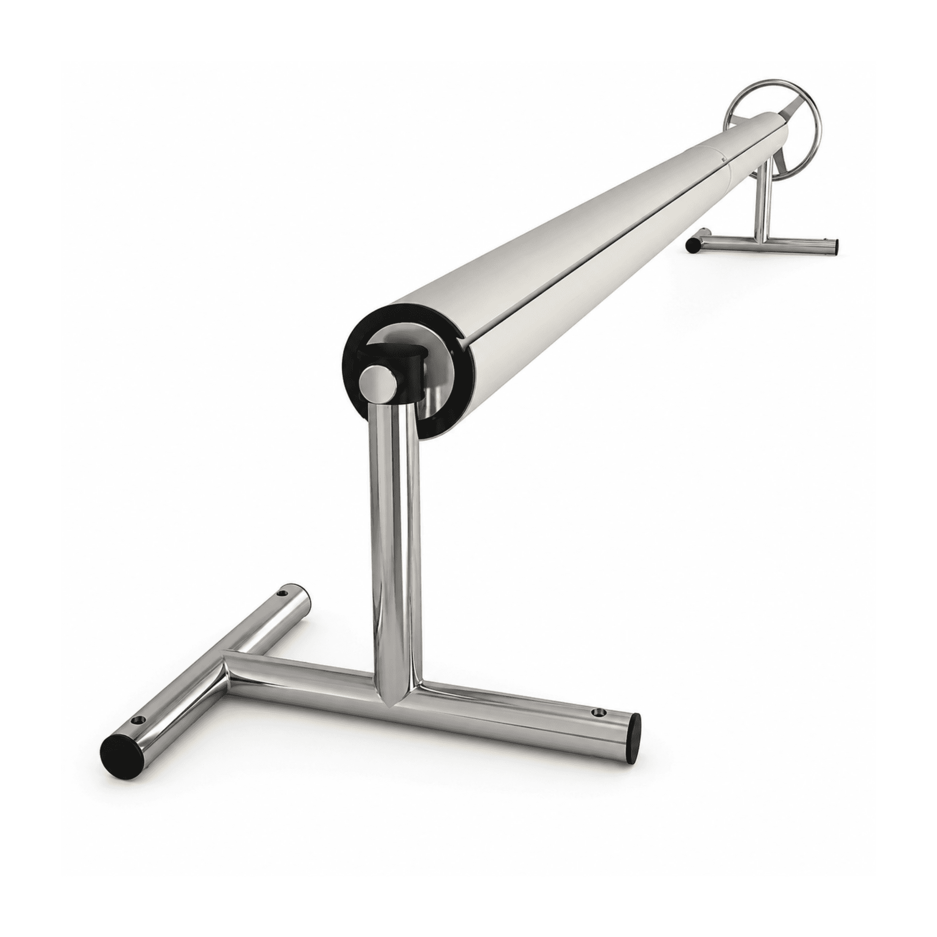Slidelock Max Telescopic Reel and Rollers for Pool Covers for Domestic Swimming Pools up to 8m wide and covers up to 7.7m wide