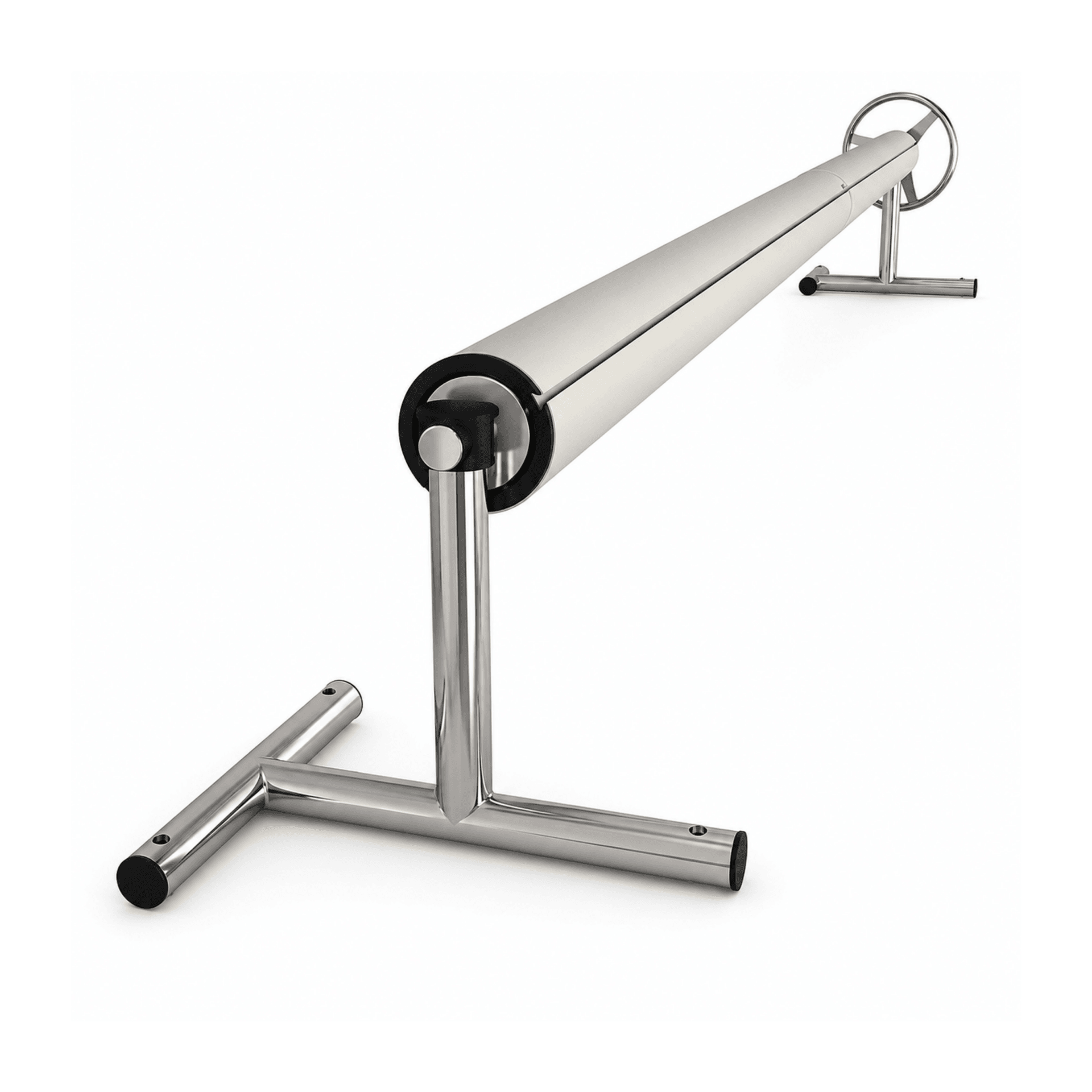 Slidelock Max Telescopic Reel and Rollers for Pool Covers for Domestic Swimming Pools up to 8m wide and covers up to 7.7m wide