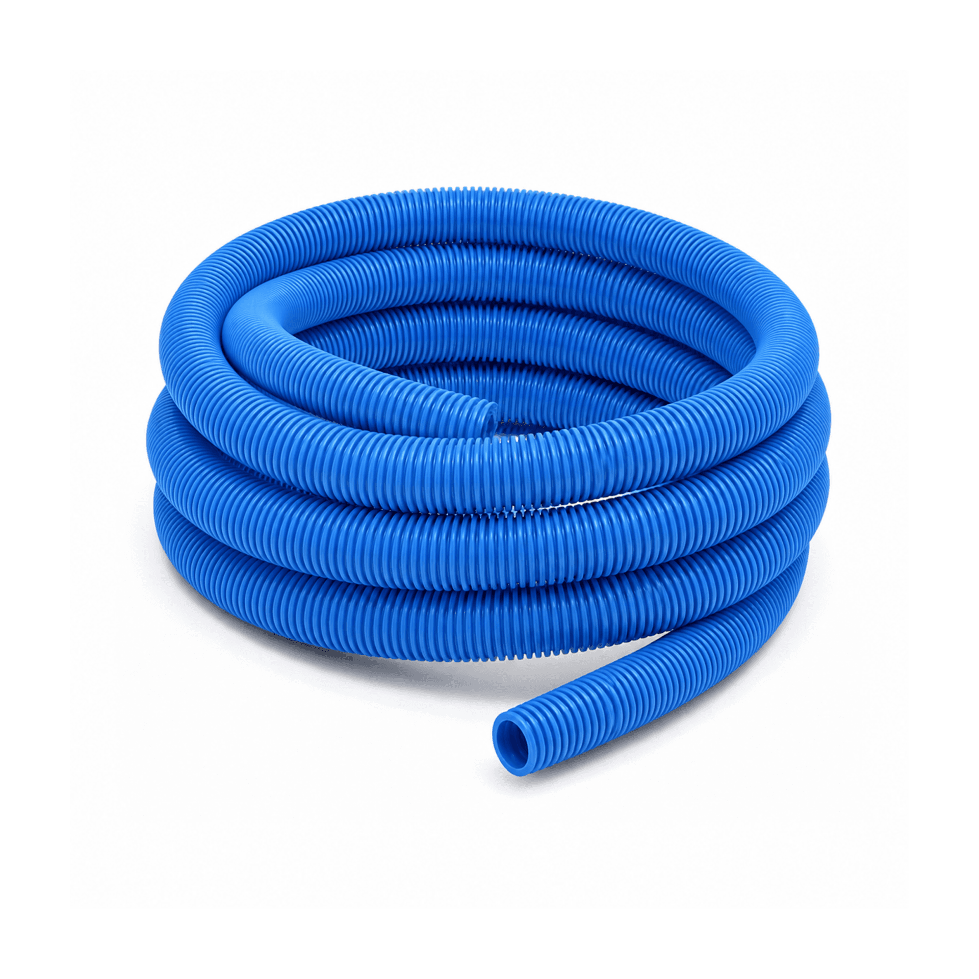 1.50" (38mm) Swimming Pool Flexible Vacuum Hose Blue 1.1m lengths